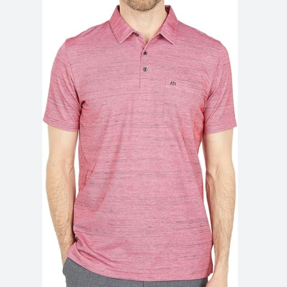 Travis Mathew Other - Travis Mathew Tender Hooligan Golf Polo | Heather Scooter | Size M